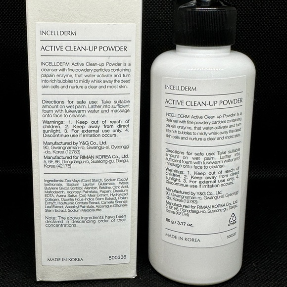 Incellderm Active Clean Up Powder - Picture 2 of 3